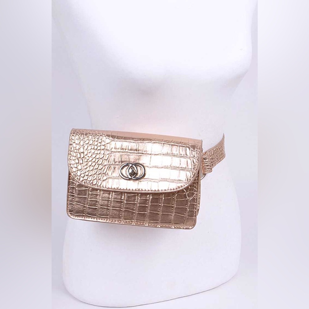 Vegan Leather Belt Bag